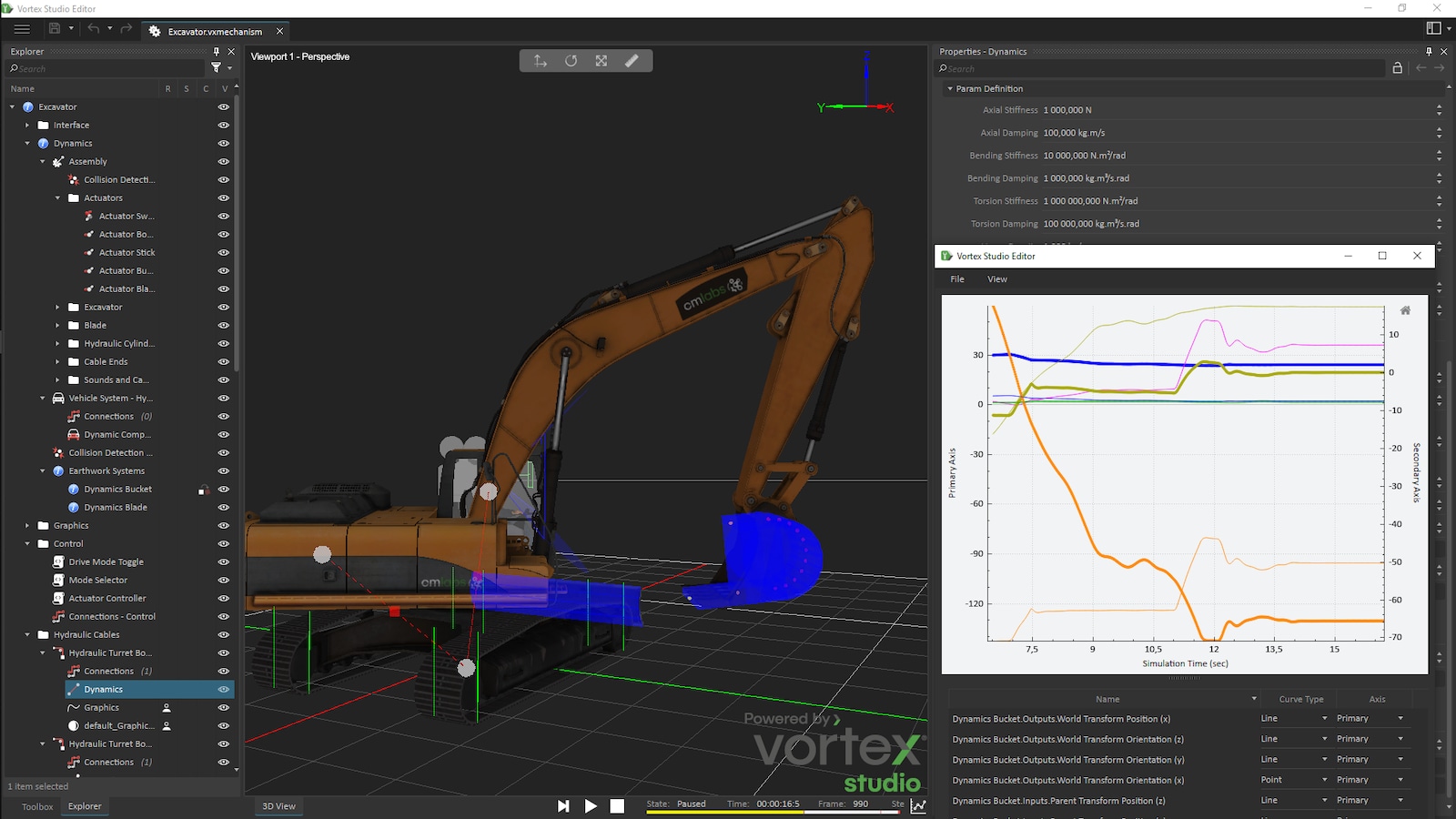 Vortex Studio in Code Plugins UE Marketplace